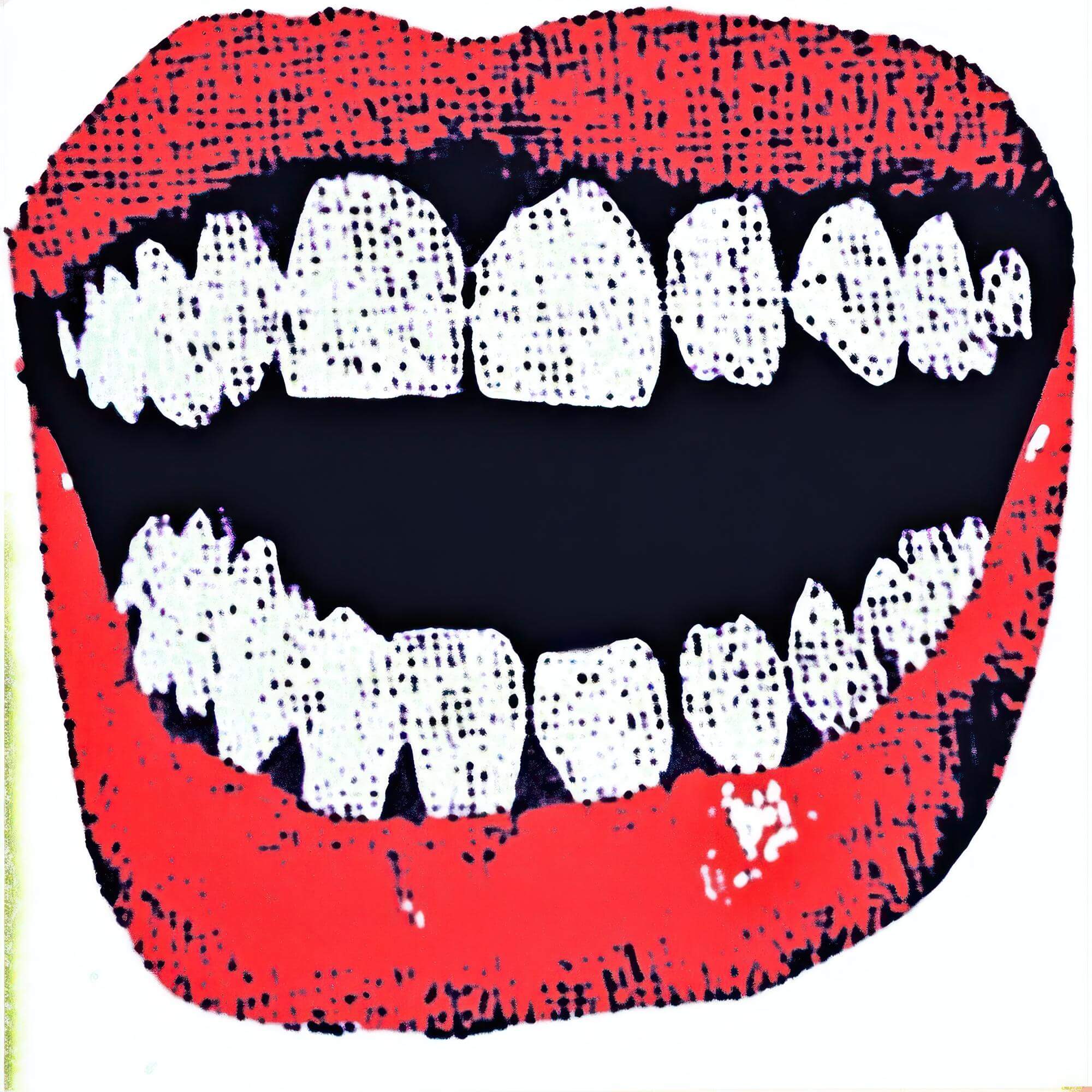 mick jagger teeth